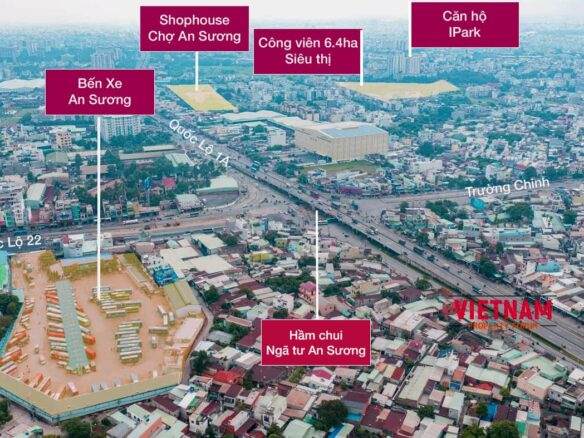 Shophouse An Sương Quận 12 – Đã có sổ hồng