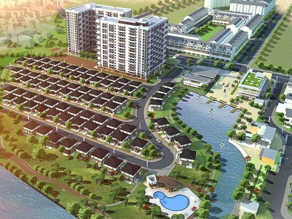 Lô góc 2 Mặt tiền – Đường D1, Khu đô thị Nam Long, Phường Phước Long B, TP. Thủ Đức (Quận 9 cũ).