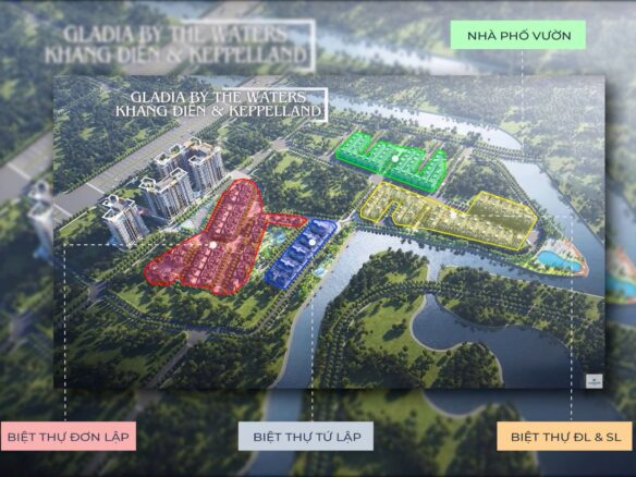 Biệt thự Gladia Khang Điền Keppel Land