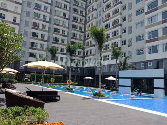 Căn góc 2 Phòng ngủ Cc Flora Fuji, có ban công