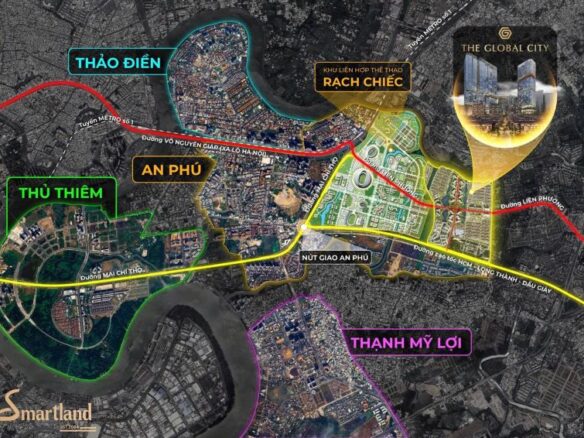 Dự án Sola The Global City– Biệt thự ven sông duy nhất Quận 2 